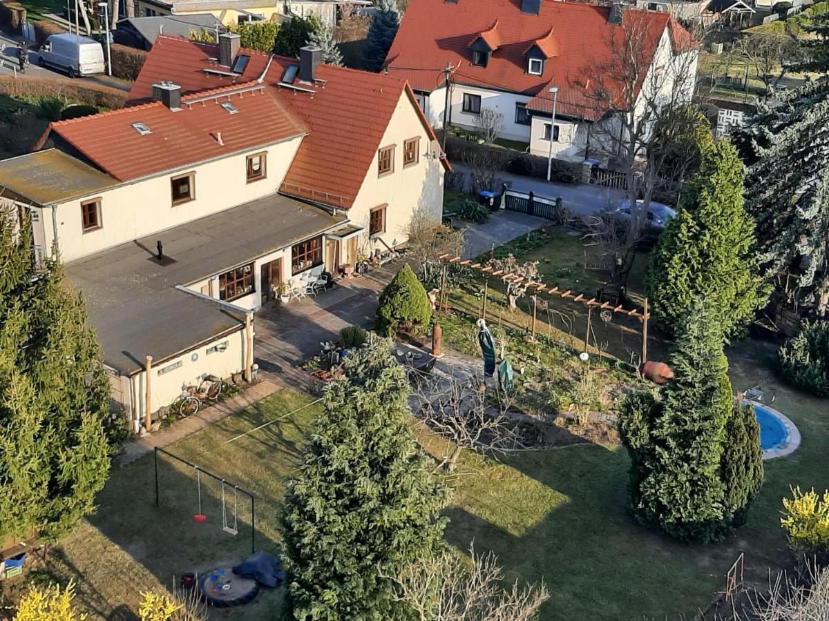 Ferienwohnung Am Elberadweg Dresden Exterior foto